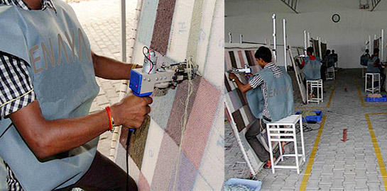Manufacturer of designer Custom Made Rugs in India
